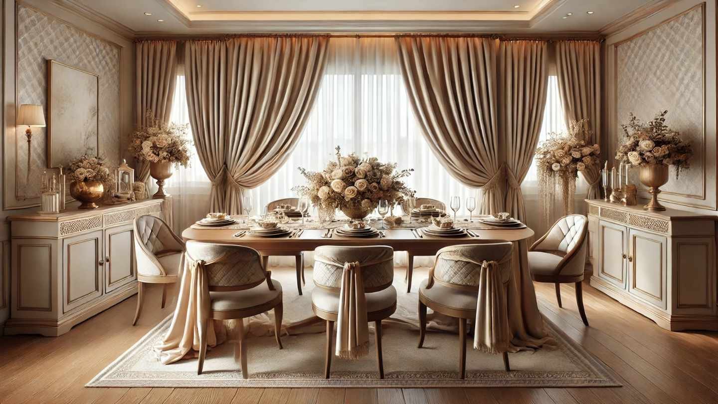 Decorated Dining Room